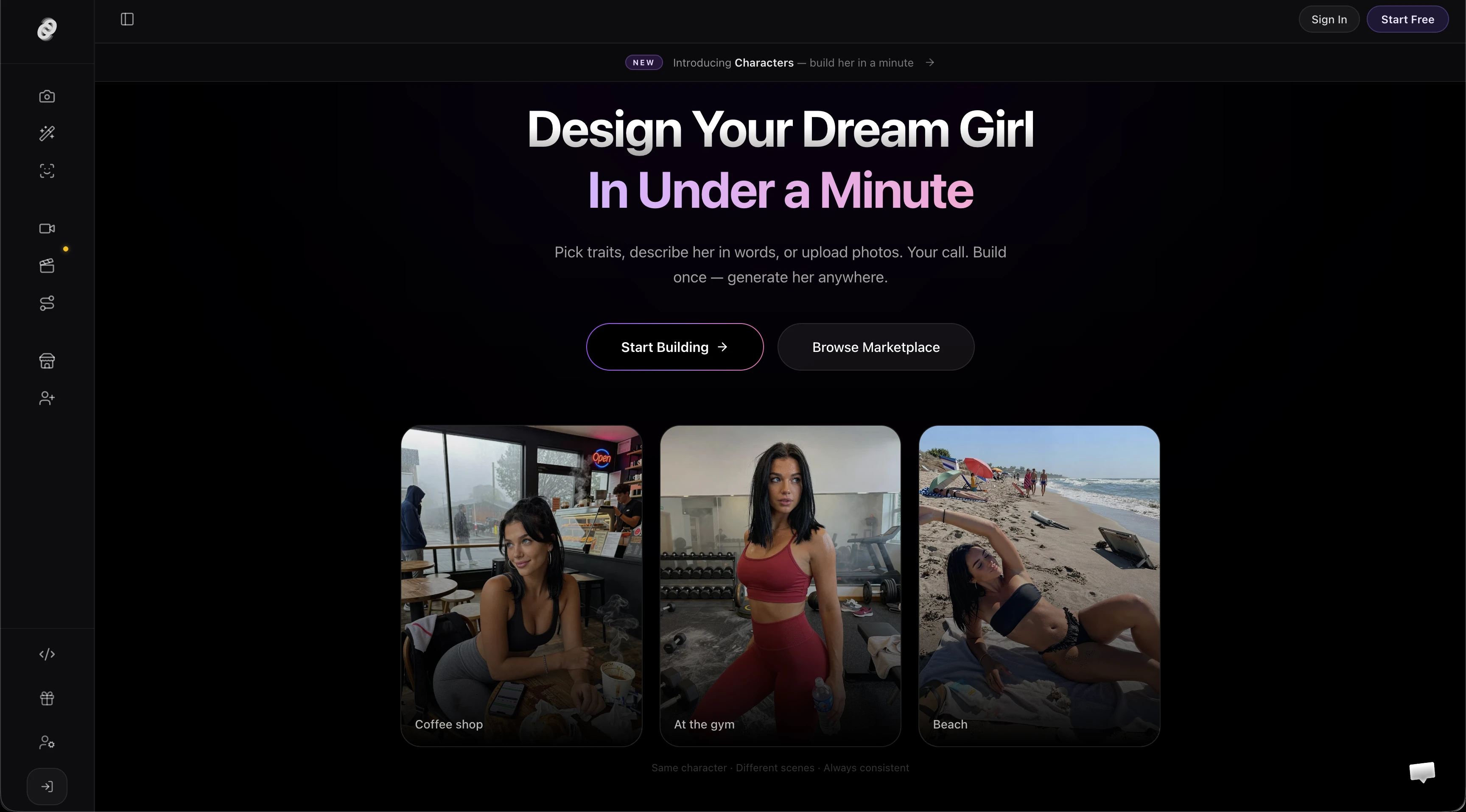 CelebMaker AI screenshot