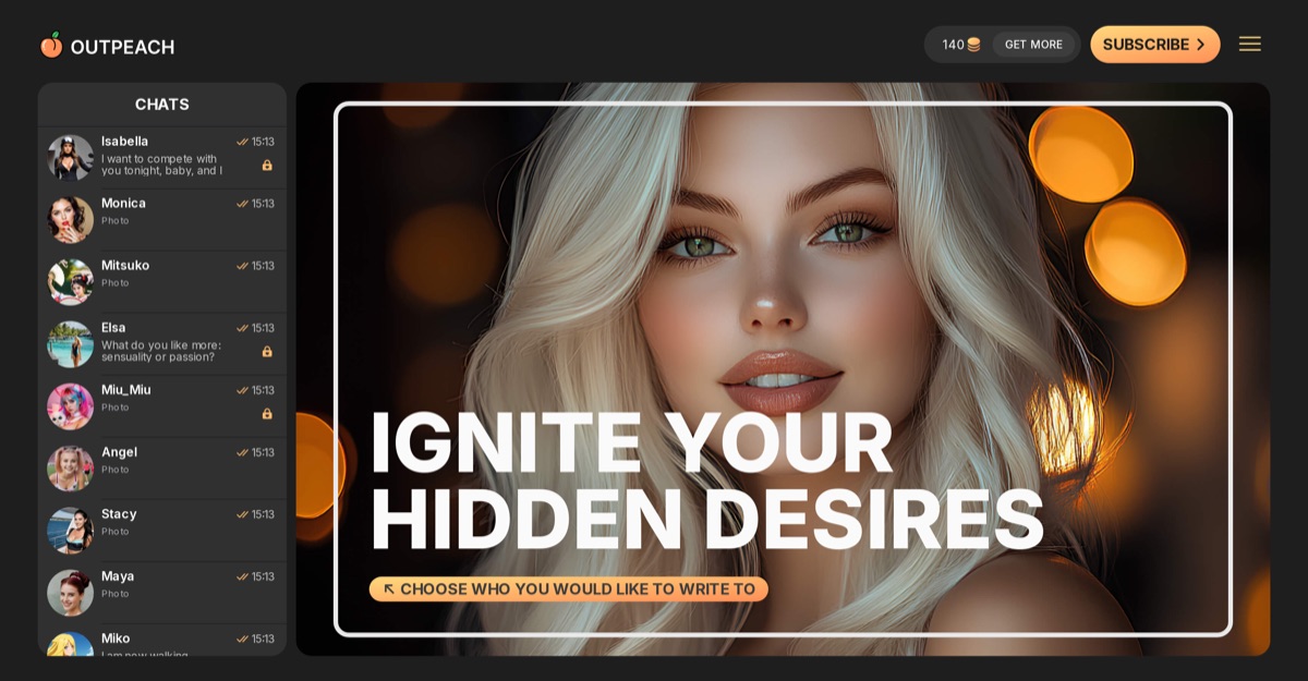 OutPeach screenshot