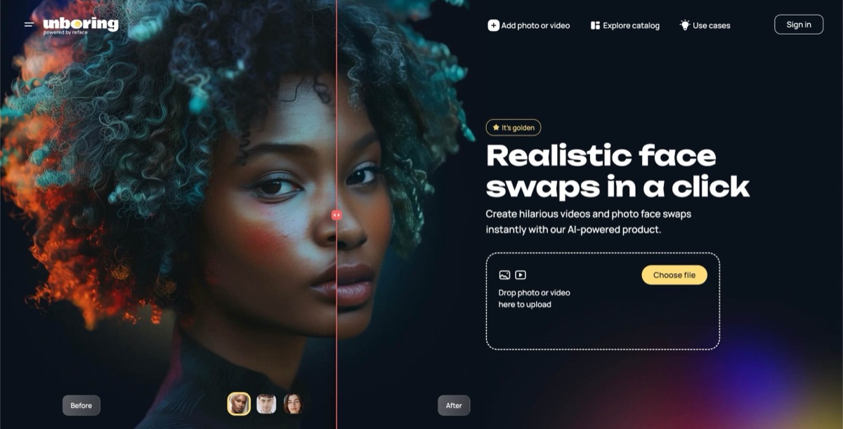 Reface screenshot